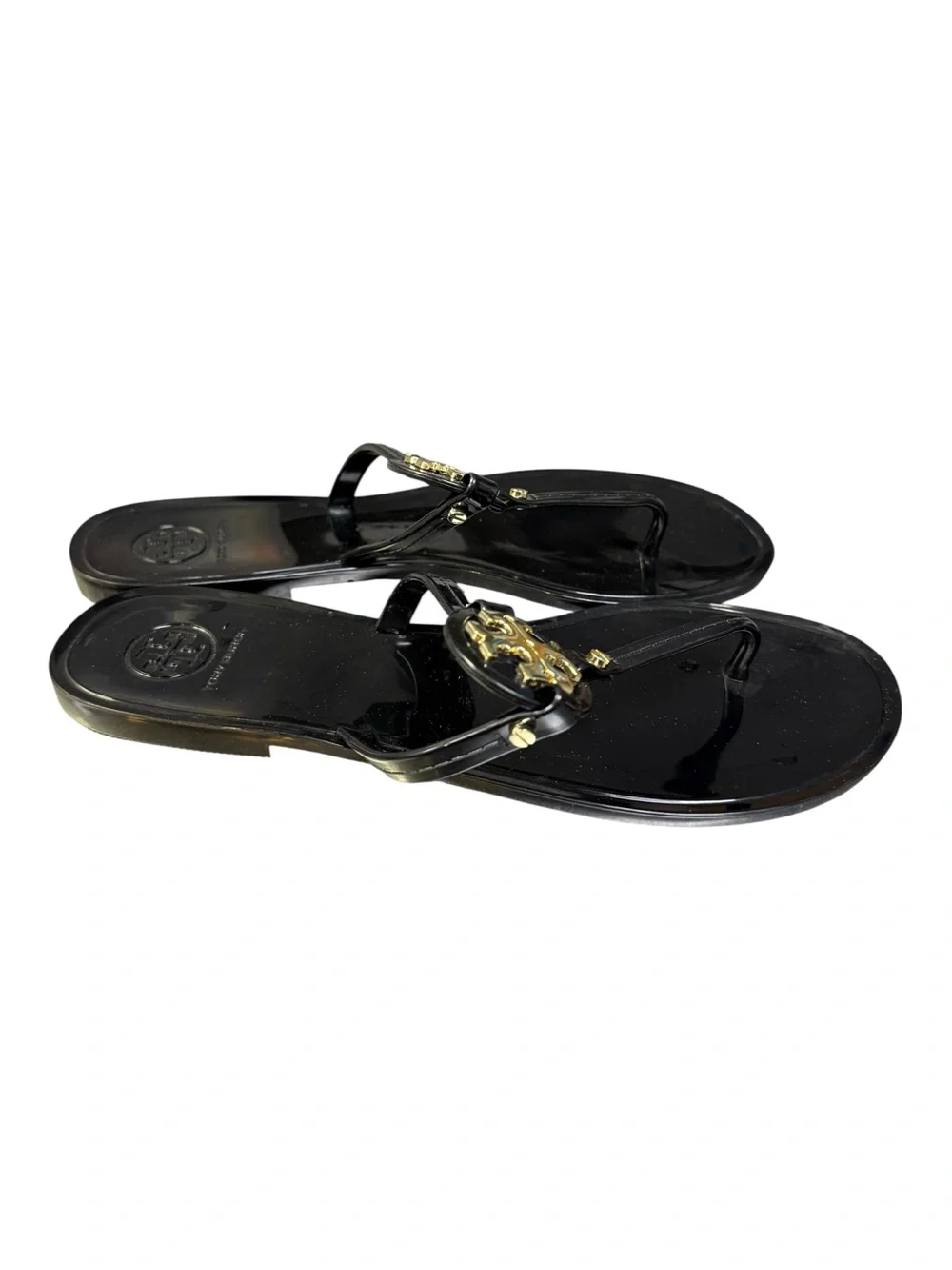 Tory Burch Mini Miller Flat Thong Jelly Sandals Women’s Sz 8
